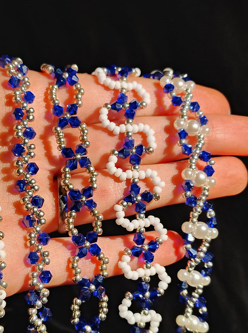 Blue and White Czech